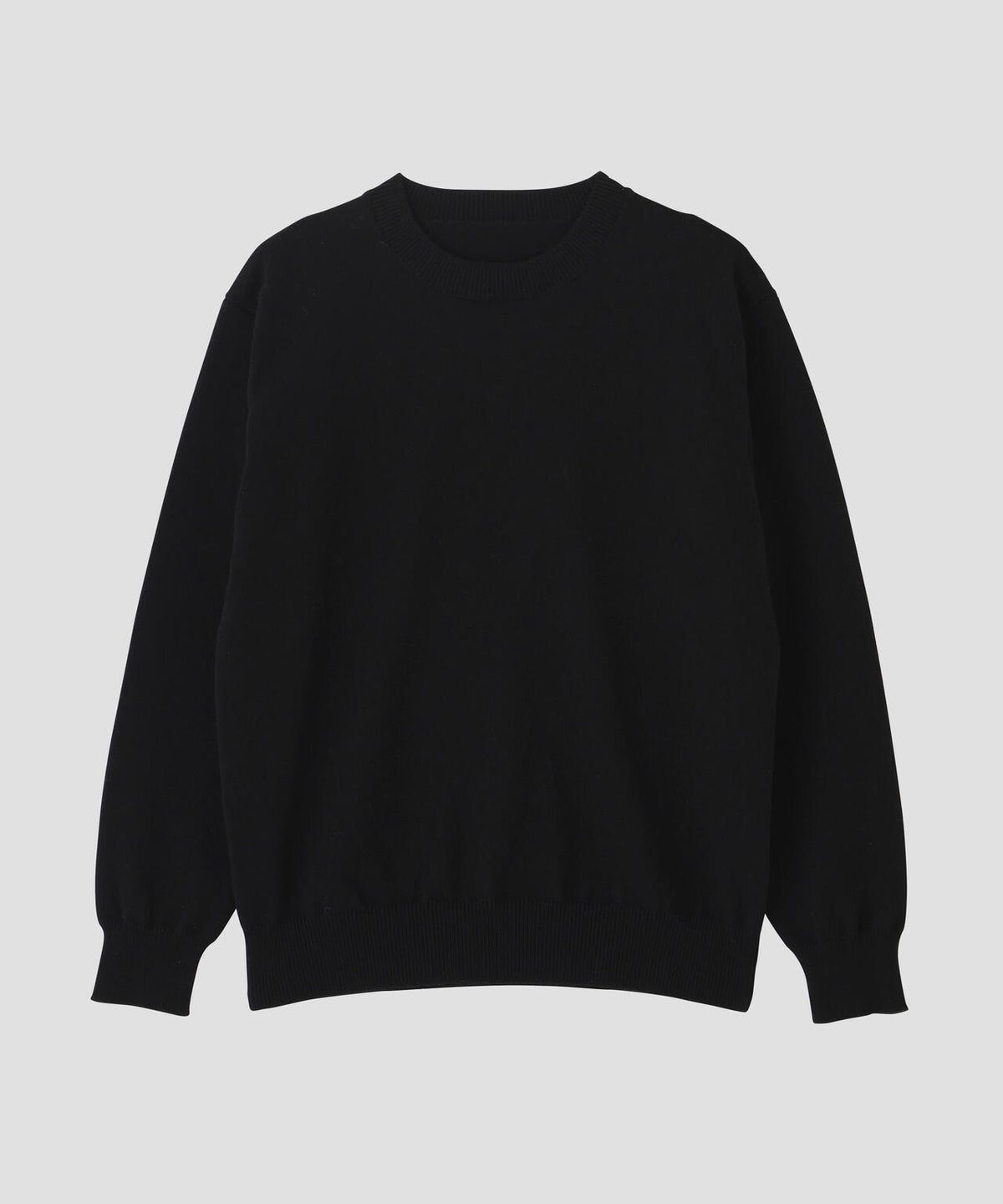 Yonetomi / [UNISEX] RIGID CASHMERE SWEATER Crew Neck Pullover - RAW