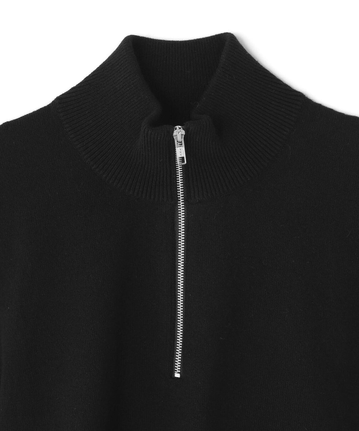 [別注] Yonetomi / [UNISEX] RIGID CASHMERE HALF ZIP