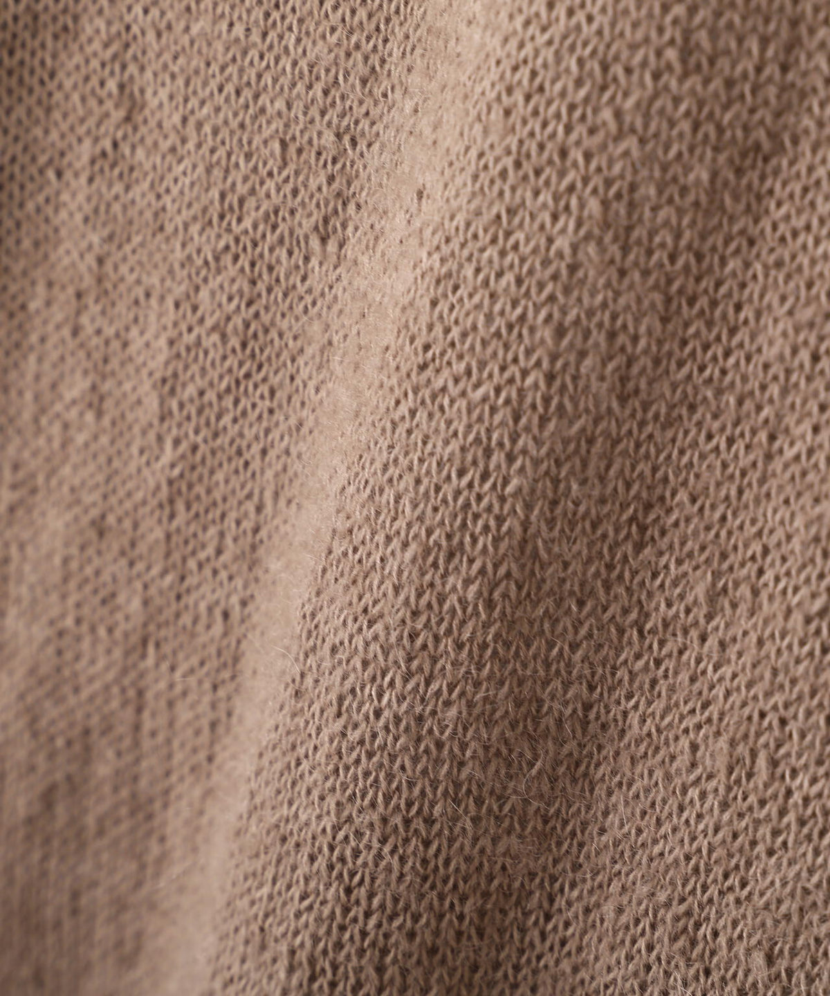 [別注] Yonetomi / [UNISEX] SUPER KID MOHAIR COTTON KNIT CREWNECK