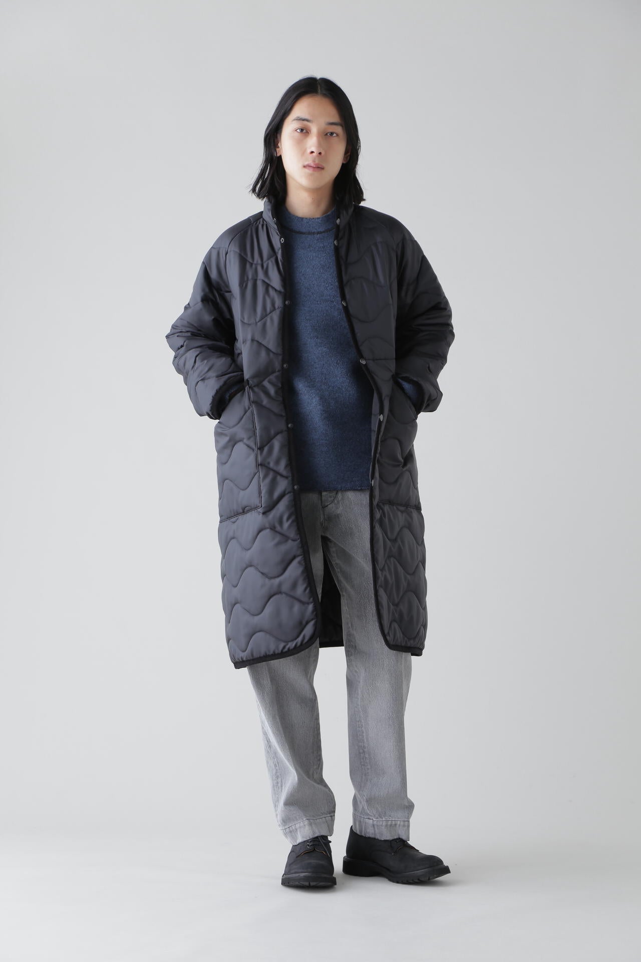 YLEVE / 13.5oz DENIM TROUSERS FADE