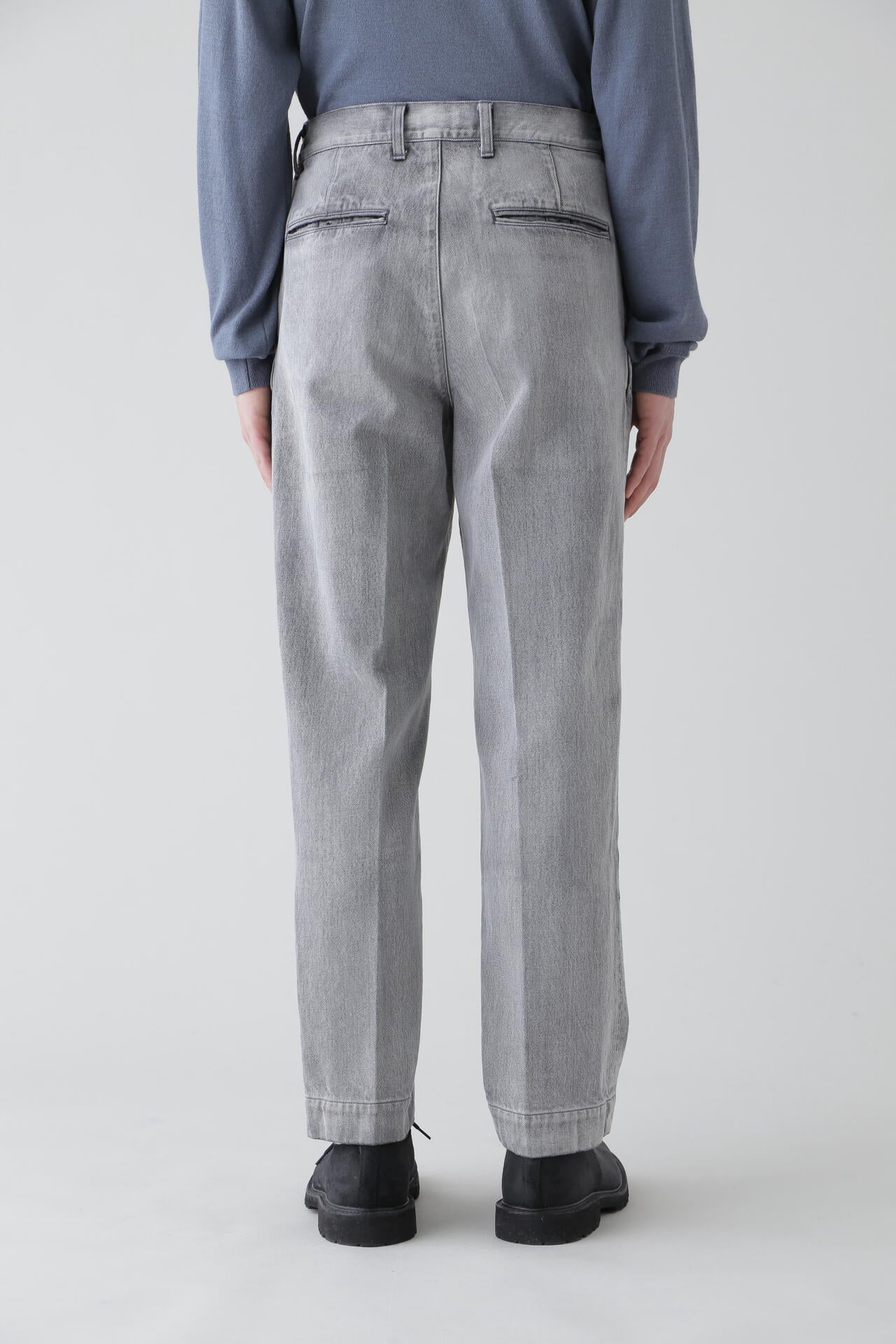 YLEVE / 13.5oz DENIM TROUSERS FADE