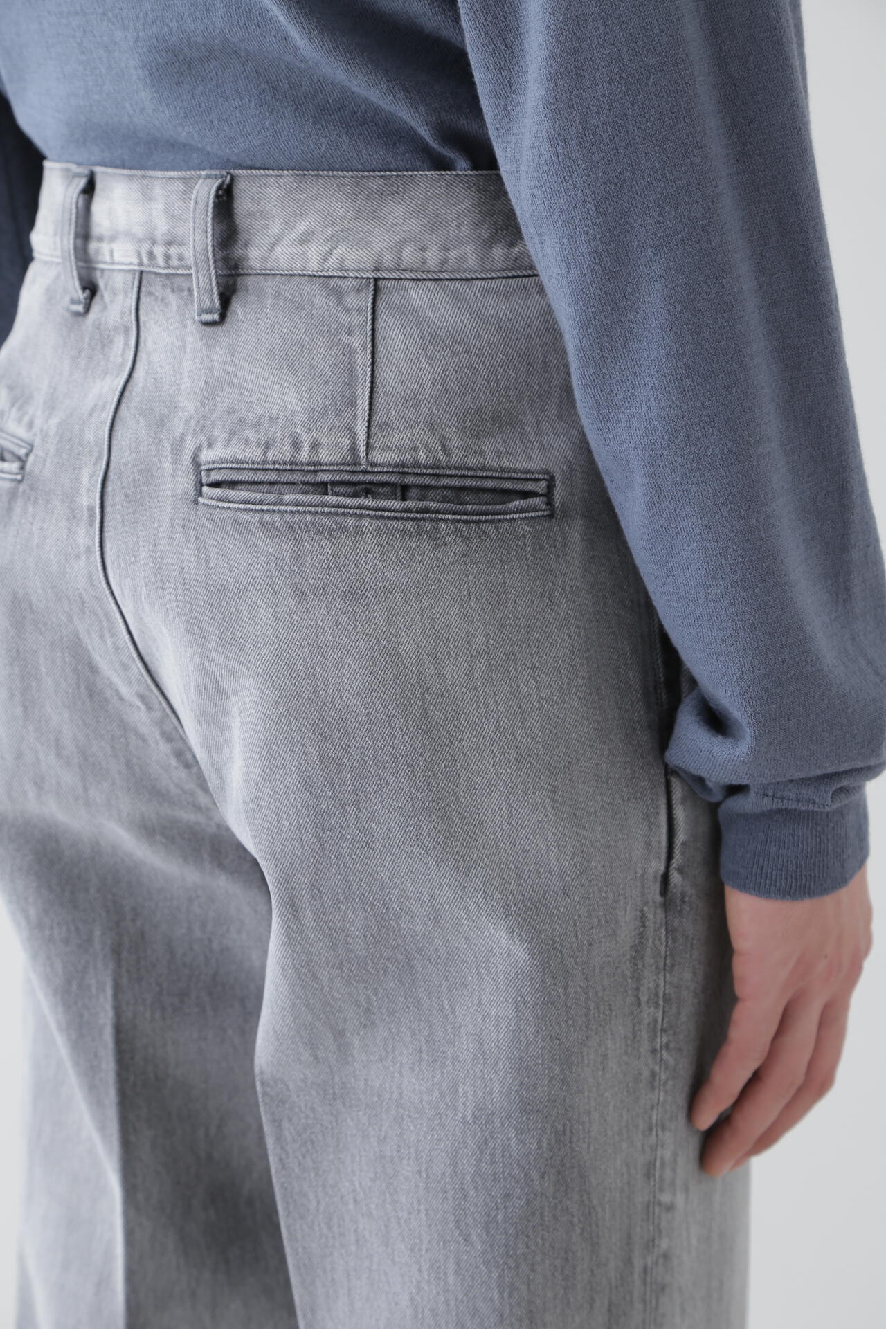 YLEVE / 13.5oz DENIM TROUSERS FADE