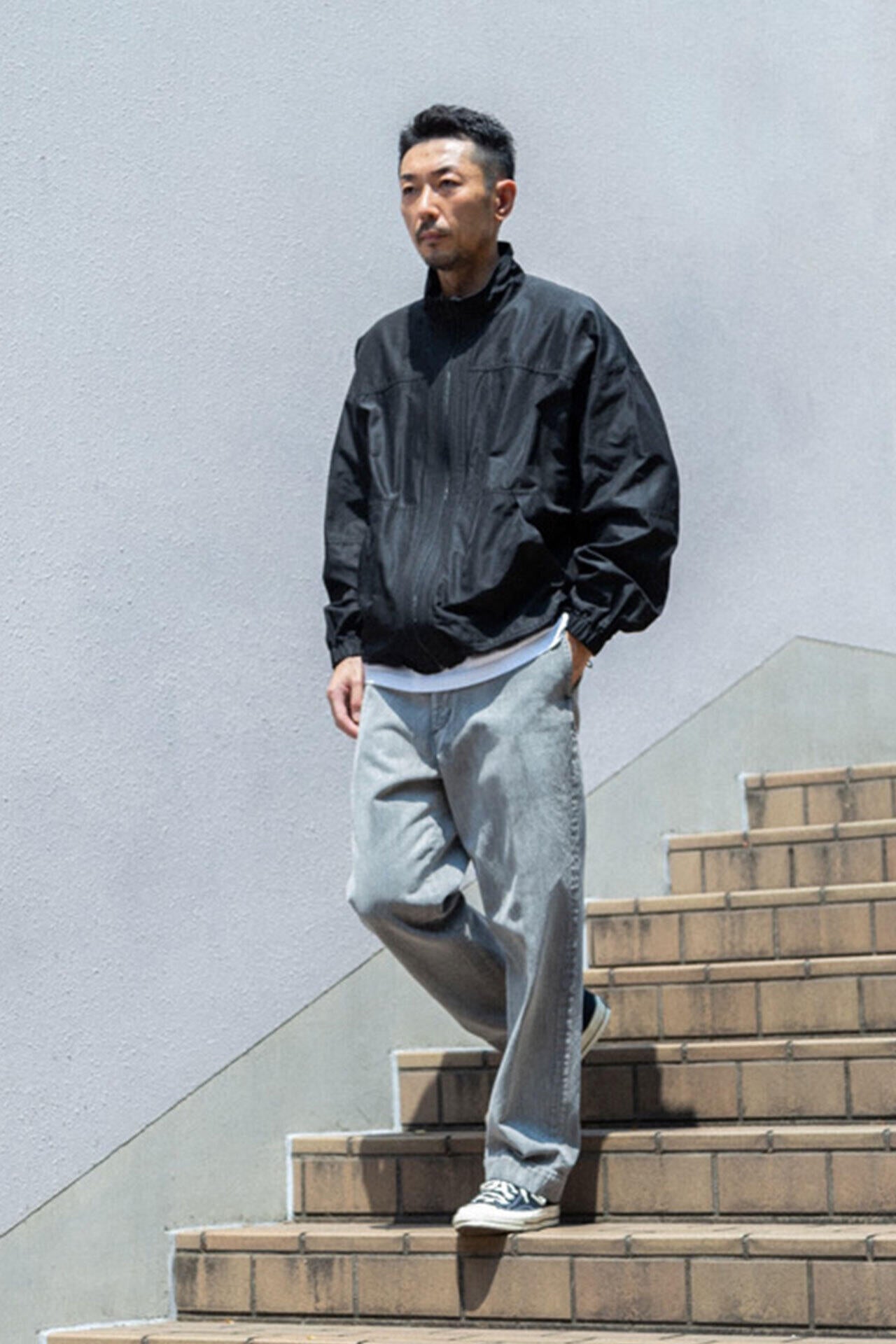 YLEVE / 13.5oz DENIM TROUSERS FADE
