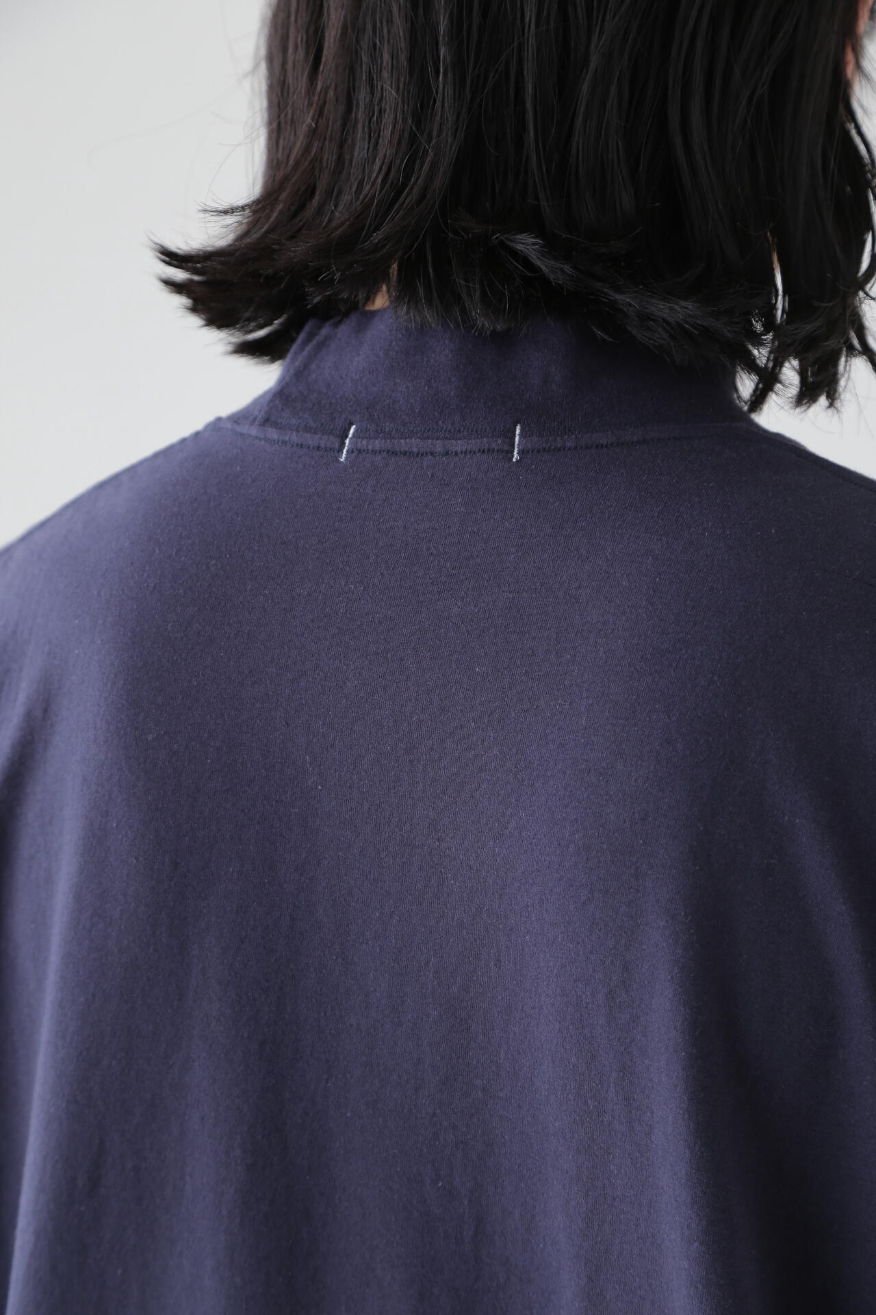 Ｙ / ORGANIC COTTON JERSEY MOCK NECK S/S T