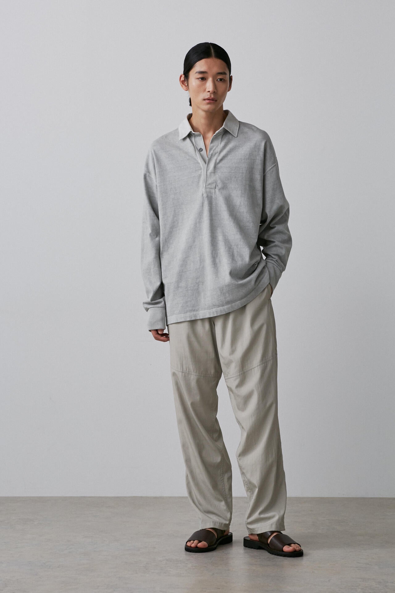YLEVE / NYLON SILK JOGGER PT