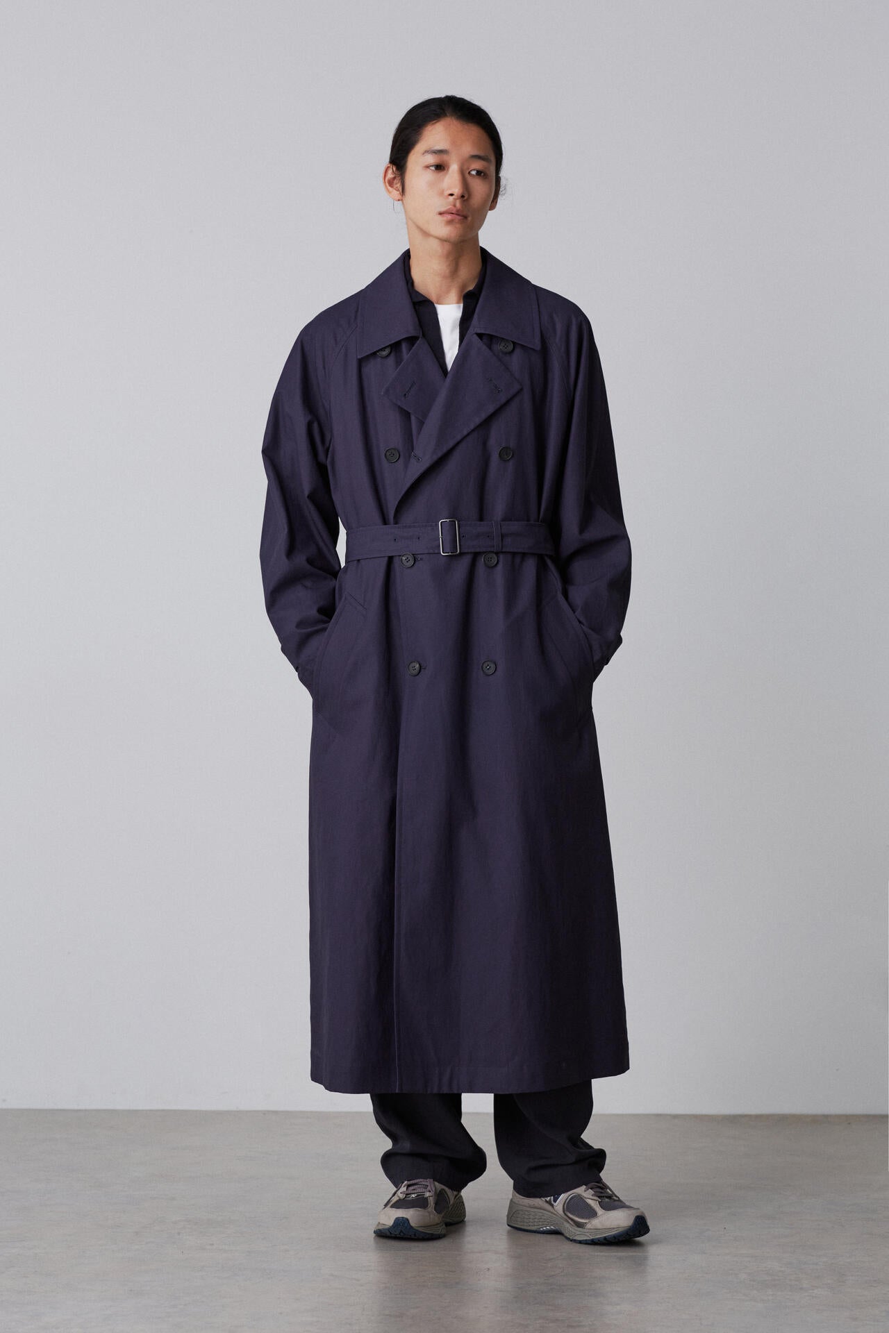 YLEVE / HIGHDENSITY COTTON BROAD LINER COAT