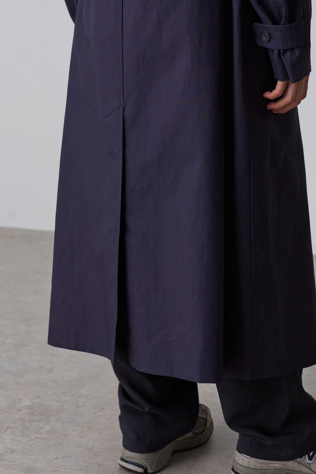 YLEVE / HIGHDENSITY COTTON BROAD LINER COAT