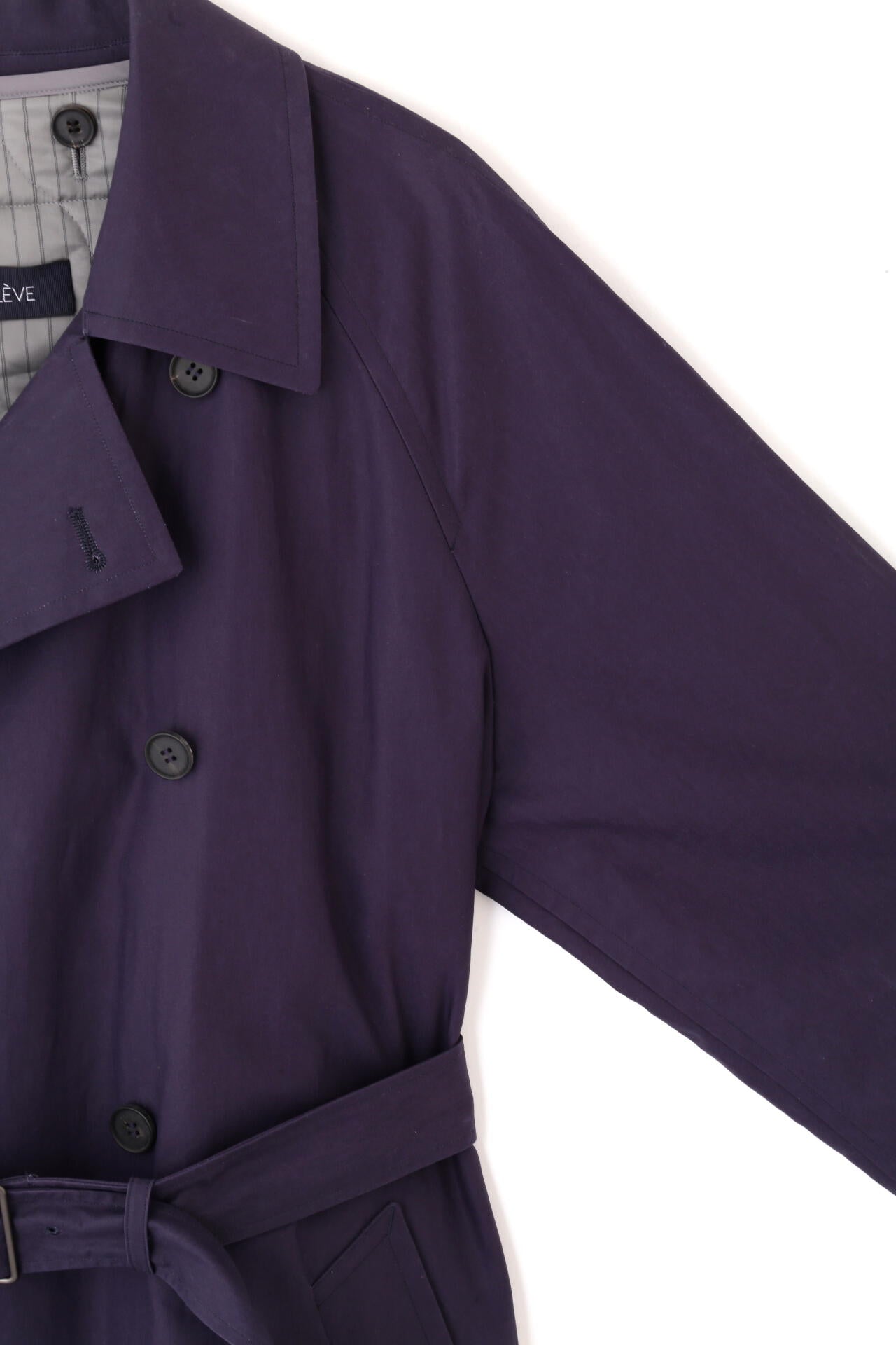 YLEVE / HIGHDENSITY COTTON BROAD LINER COAT