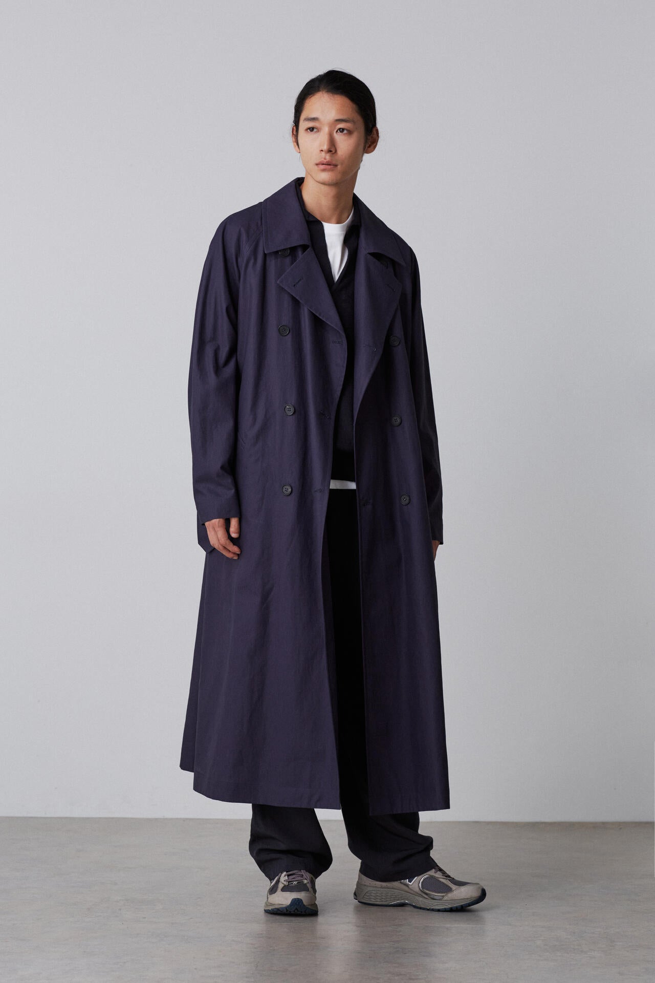YLEVE / HIGHDENSITY COTTON BROAD LINER COAT