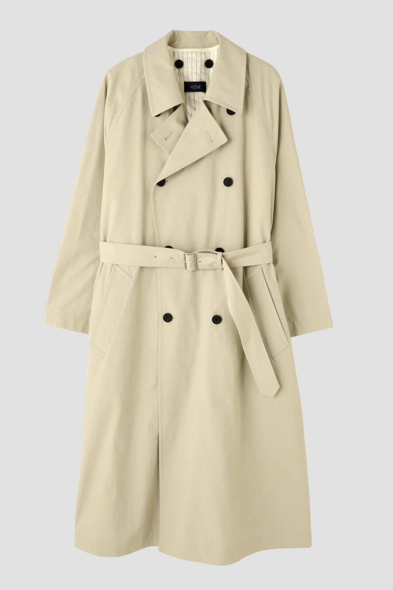 YLEVE / HIGHDENSITY COTTON BROAD LINER COAT