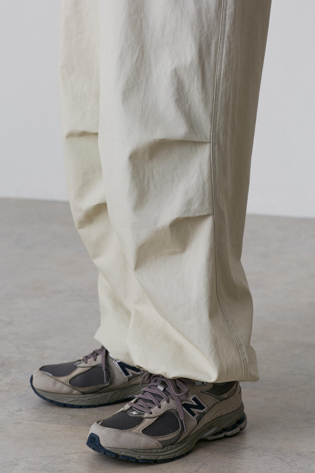 YLEVE / HIGHDENSITY COTTON BROAD M-51 TROUSERS