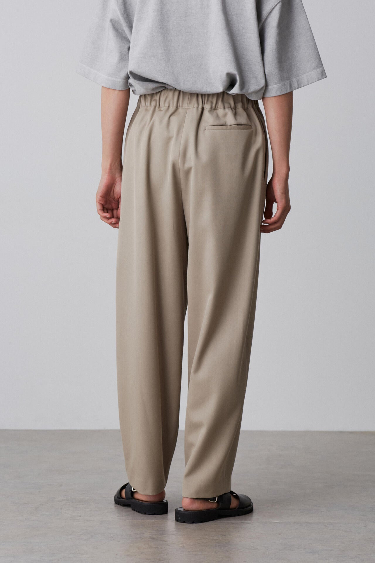 YLEVE / WOOL SURGE EASY TROUSERS