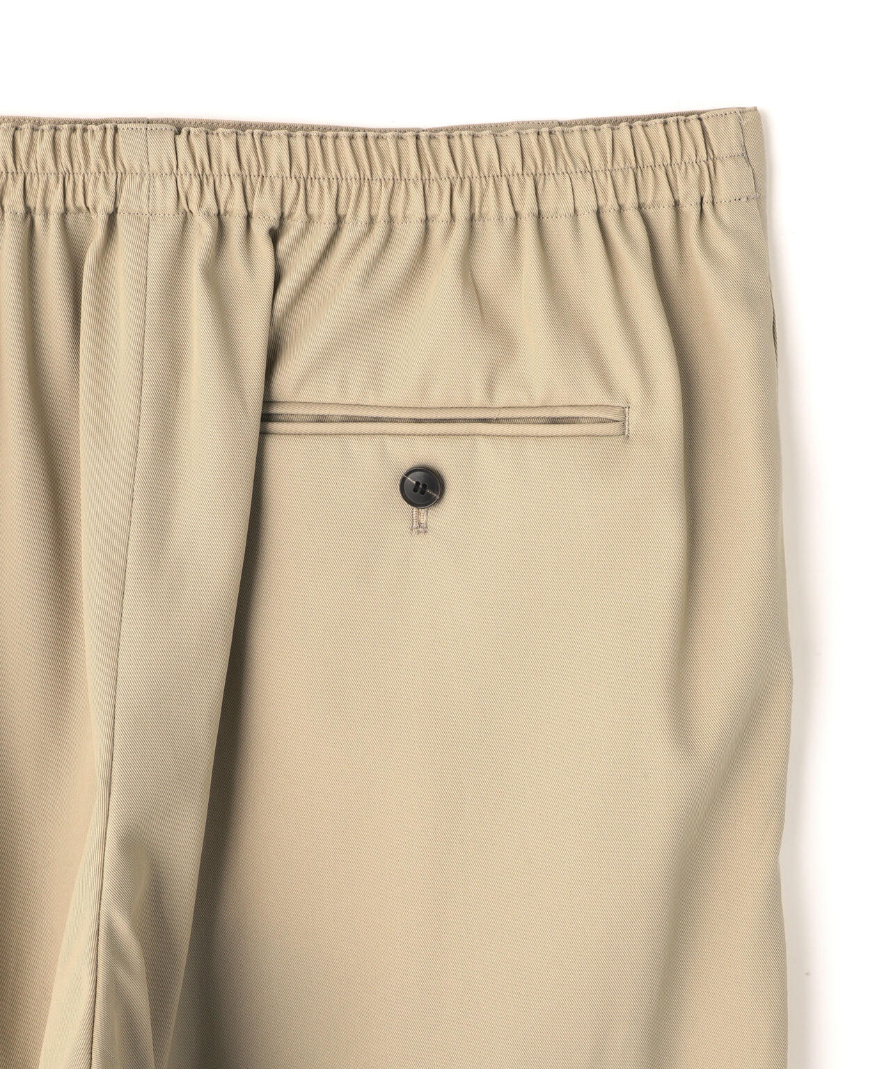 YLEVE / HIGHTWISTED COTTON GABA EASY TROUSERS
