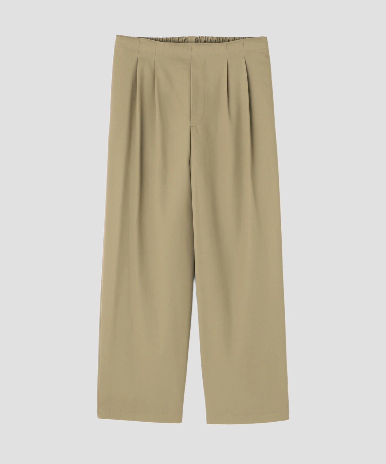 YLEVE / HIGHTWISTED COTTON GABA EASY TROUSERS