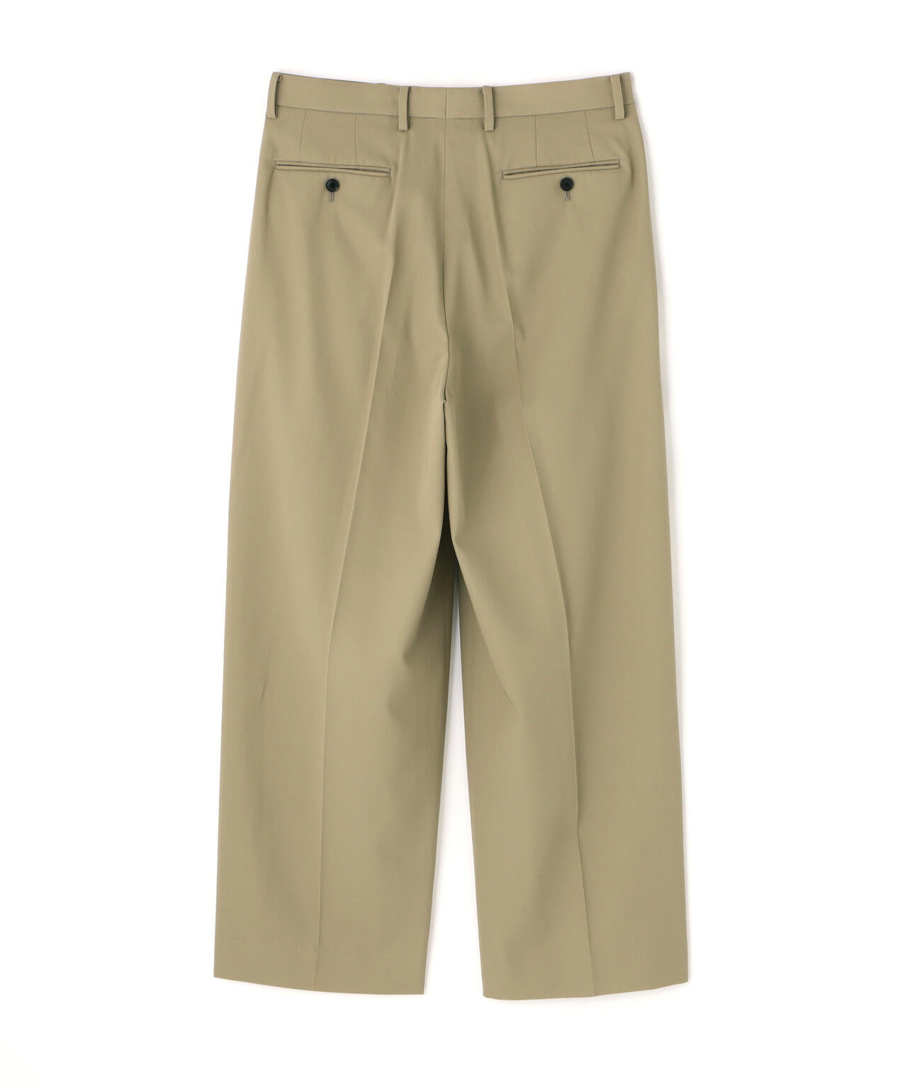 YLEVE / HIGHTWISTED COTTON GABA TROUSERS
