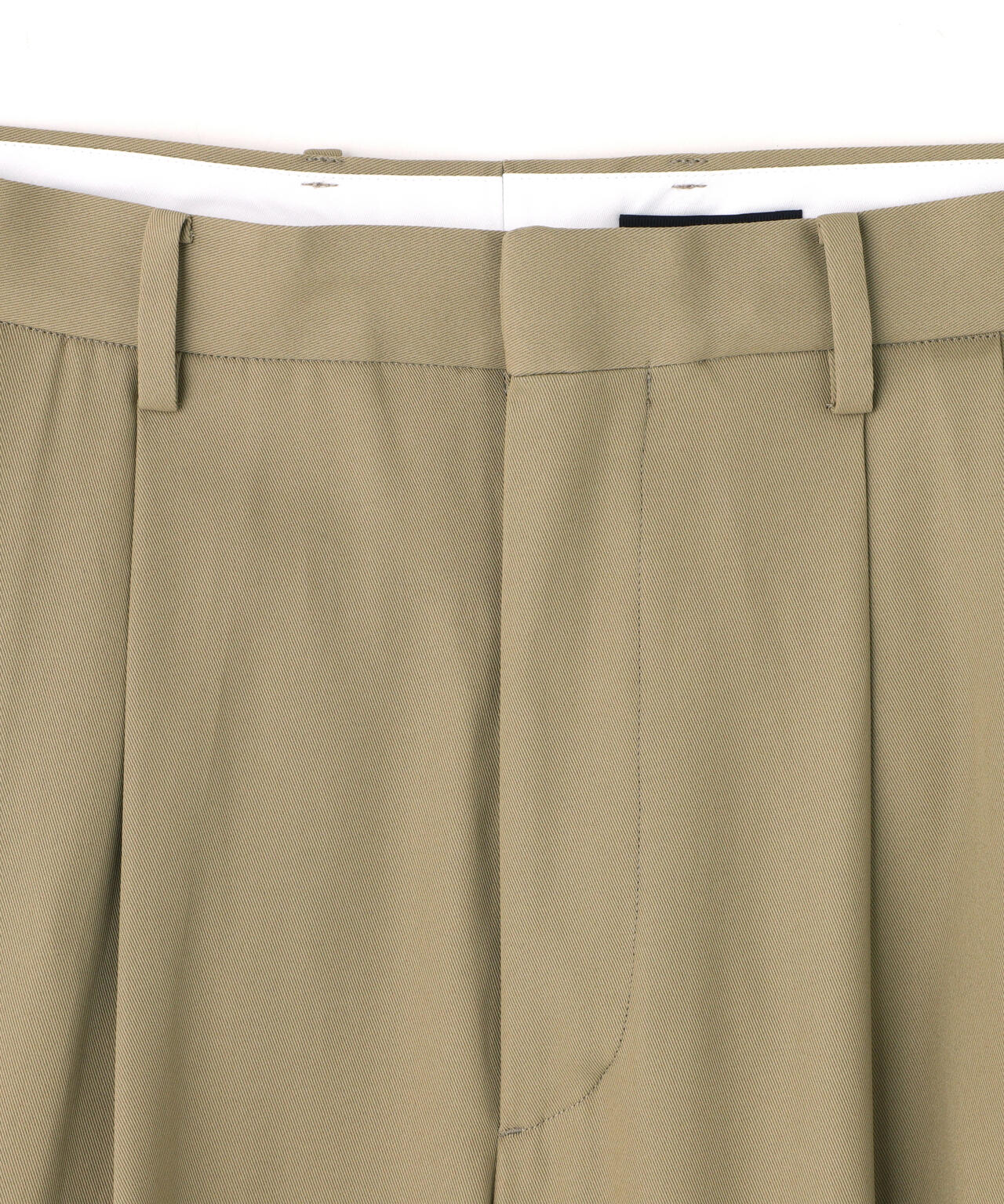 YLEVE / HIGHTWISTED COTTON GABA TROUSERS