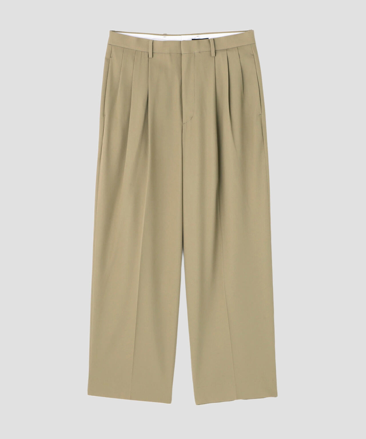 YLEVE / HIGHTWISTED COTTON GABA TROUSERS
