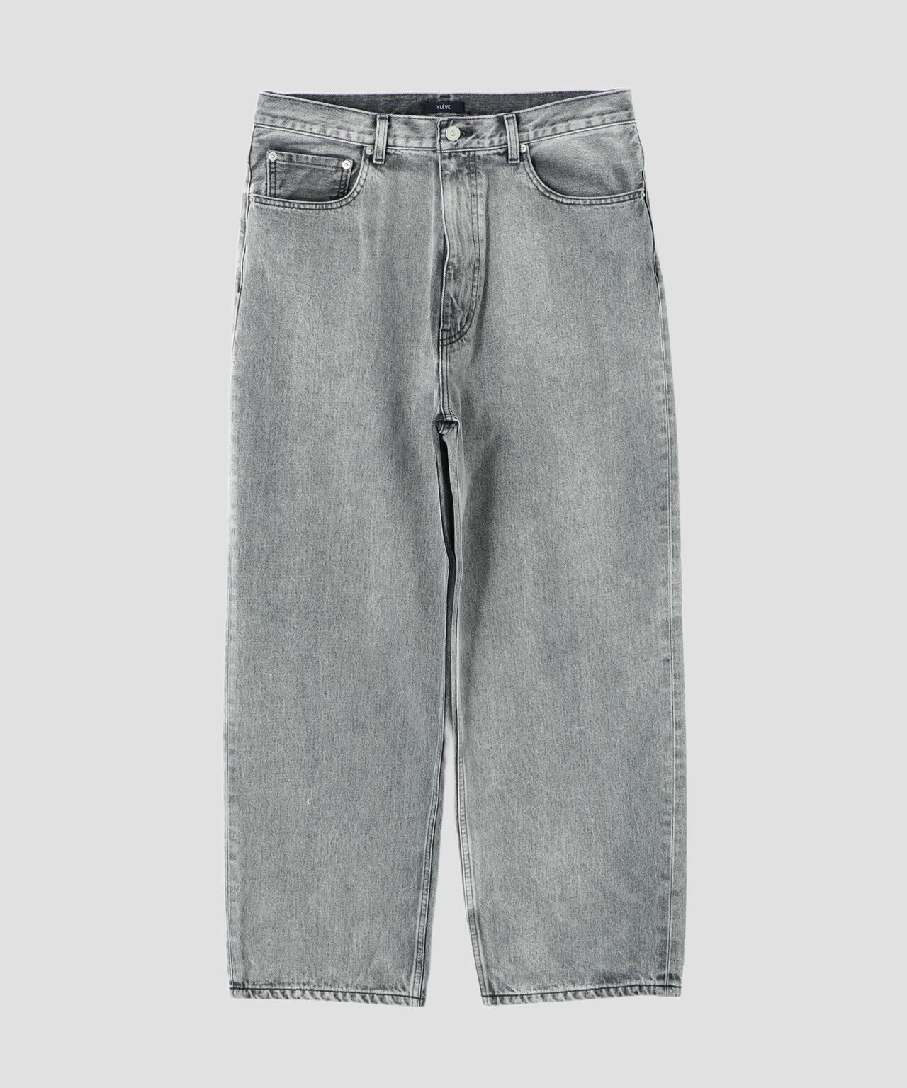 YLEVE / 13.5oz DENIM BAGGY FADE