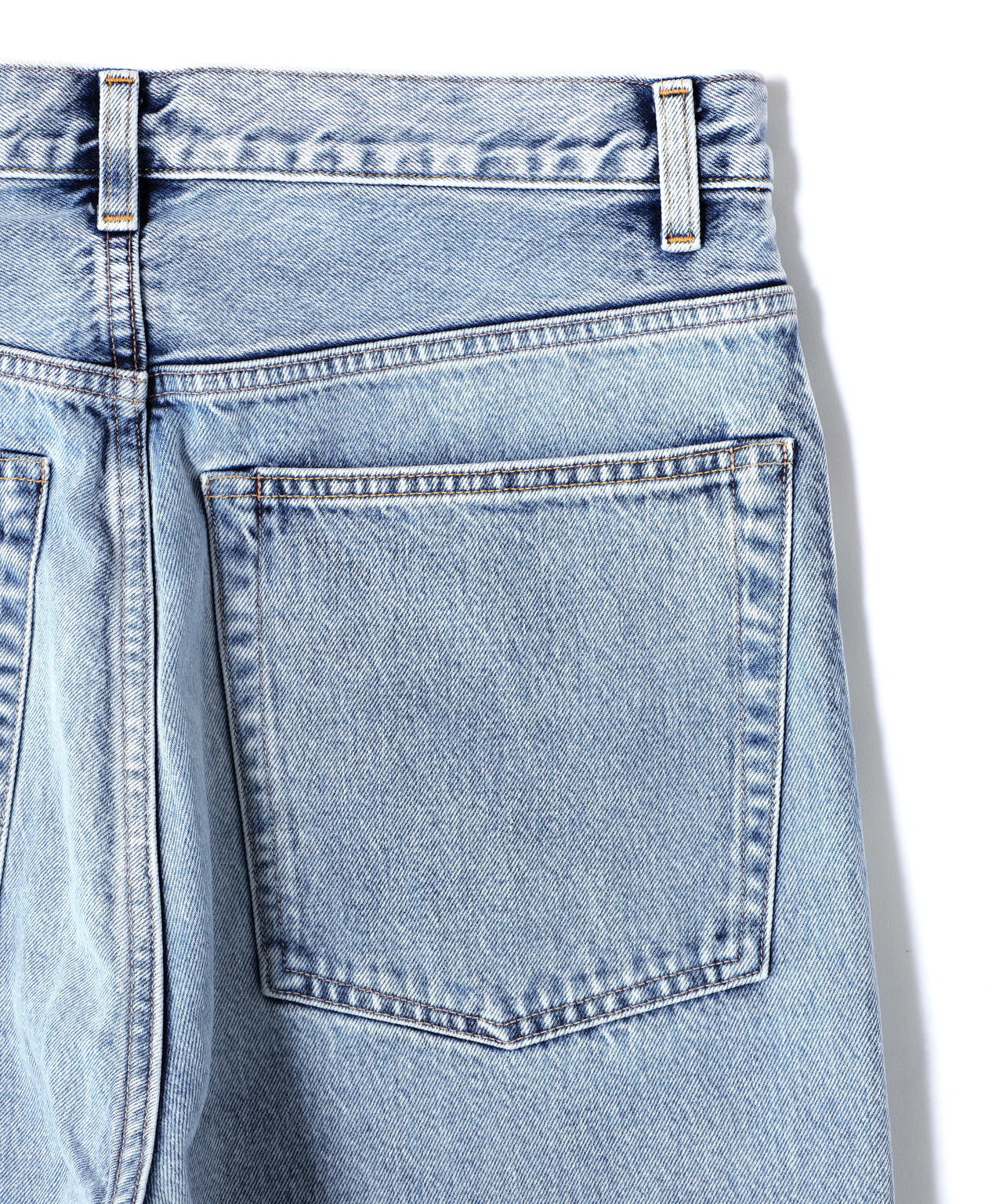YLEVE / 13.5oz DENIM BAGGY FADE