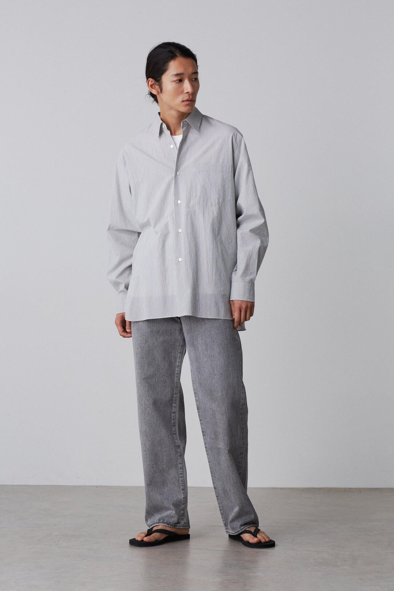 YLEVE / COTTON STRIPE / CHECK SHIRT