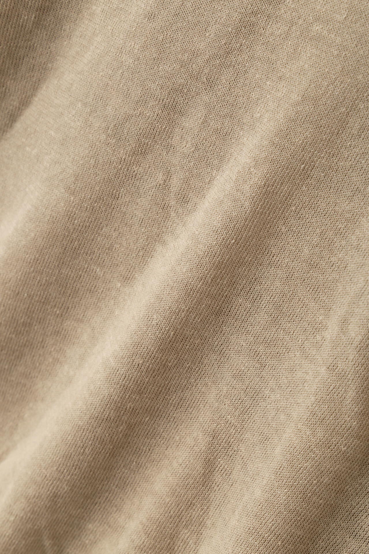YLEVE / LINEN COTTON SKIPPER KNIT PULL OVER