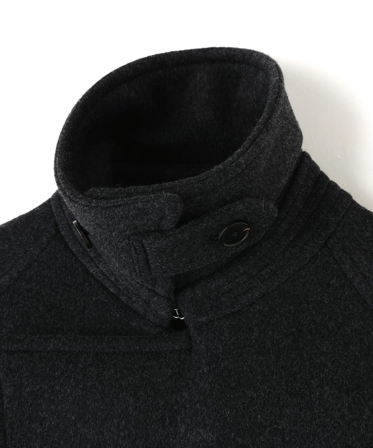 YLEVE / SUPER120'S WOOL SHARM BEAVER COAT