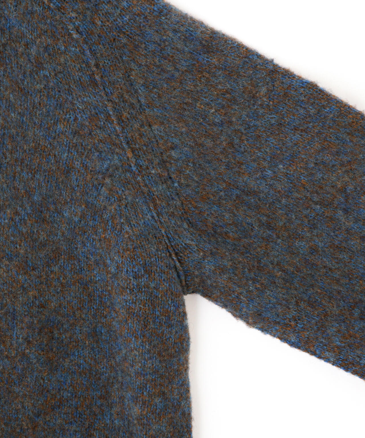 YLEVE / ITARIAN MERINO WOOL MELANGE KNIT PULL OVER