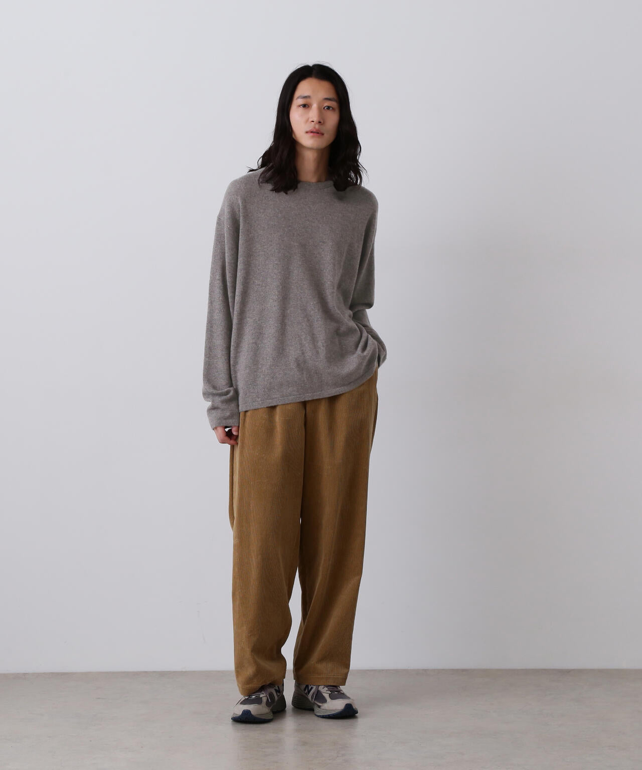 YLEVE / CASHMERE KNIT T‐SHIRT