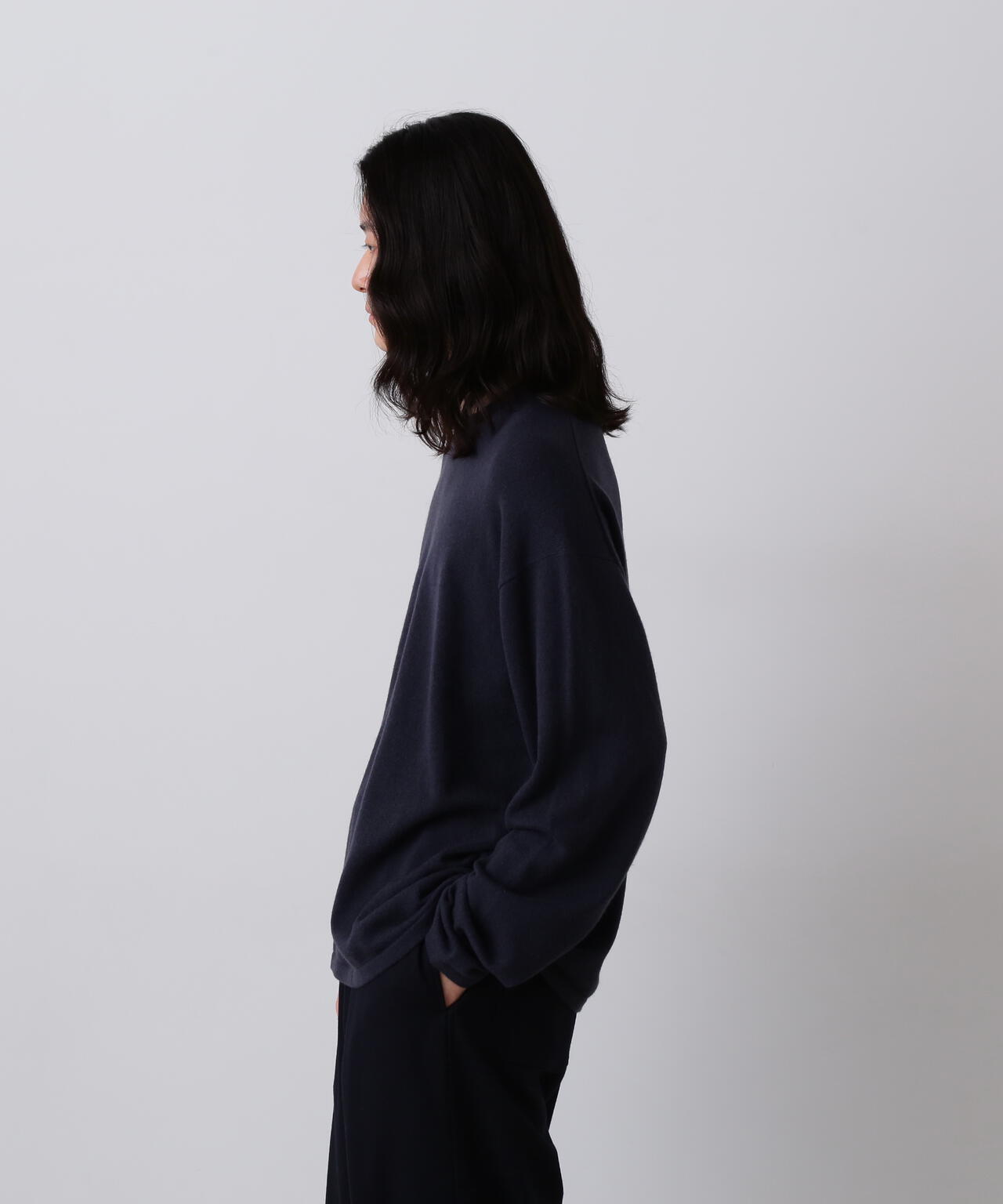 YLEVE / CASHMERE KNIT T‐SHIRT