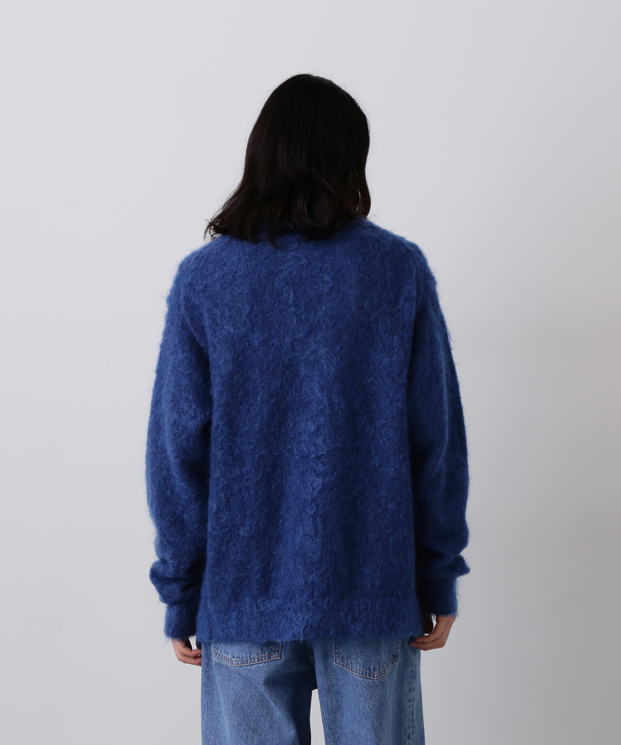 YLEVE / MOHAIR NAPPING KNIT CARDIGAN
