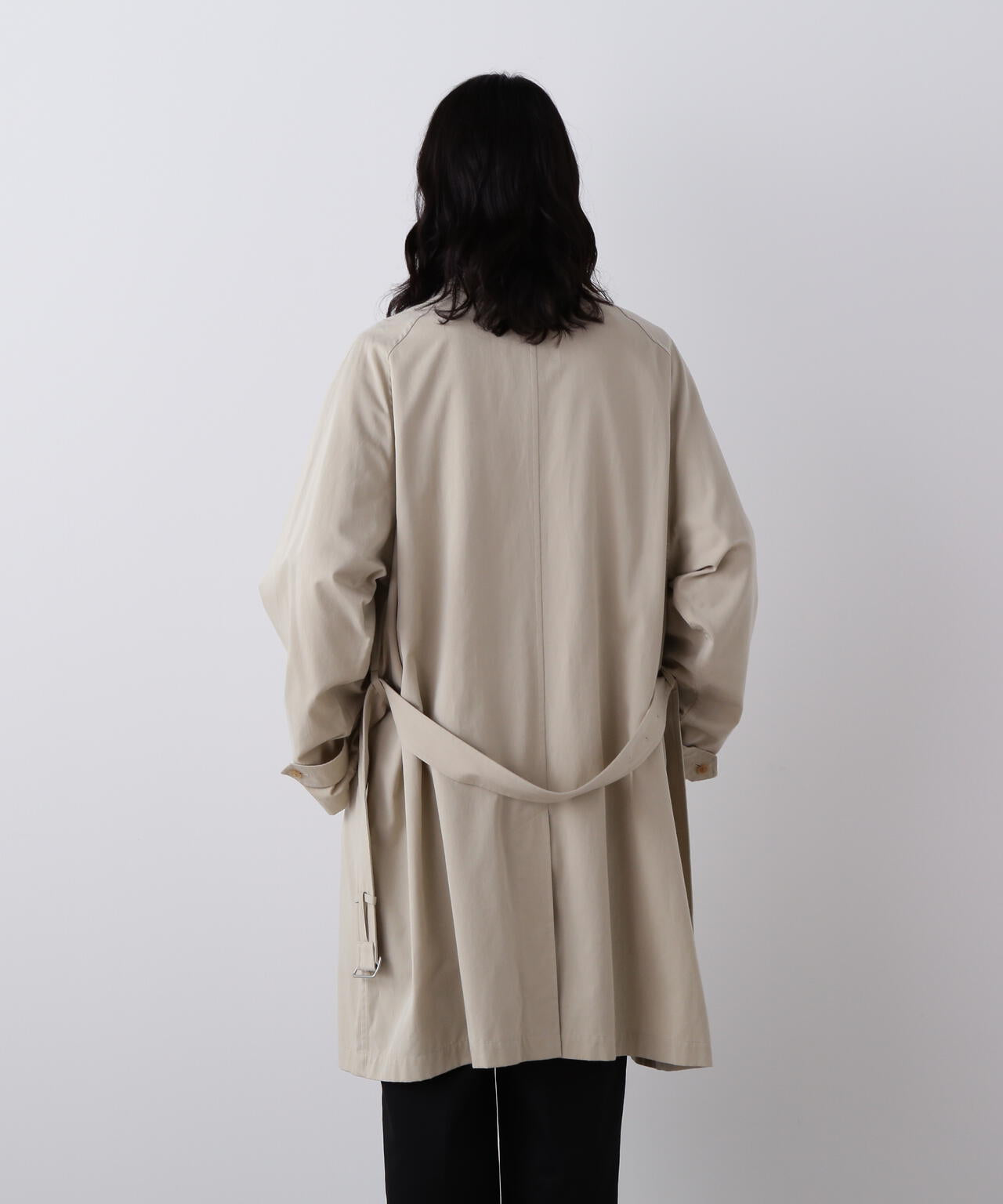 YLEVE / COTTON BREND CHAMBRAY COAT