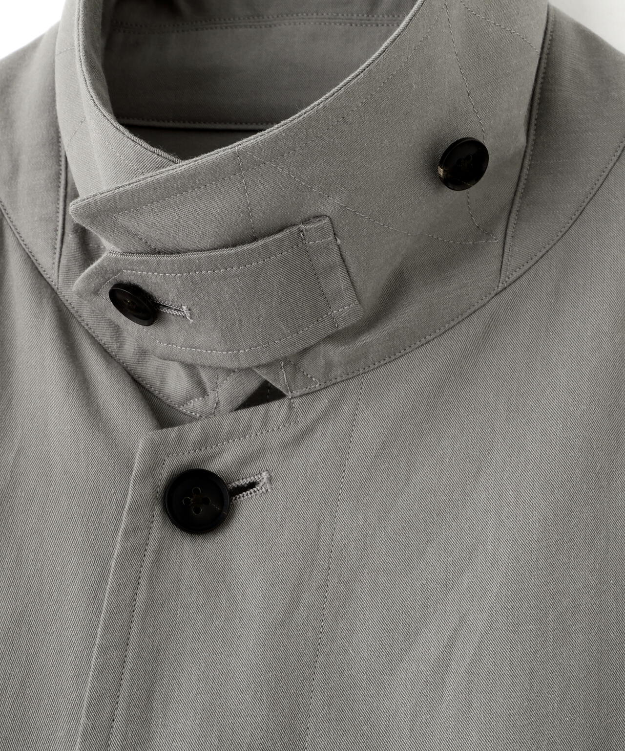 YLEVE / COTTON BREND CHAMBRAY COAT