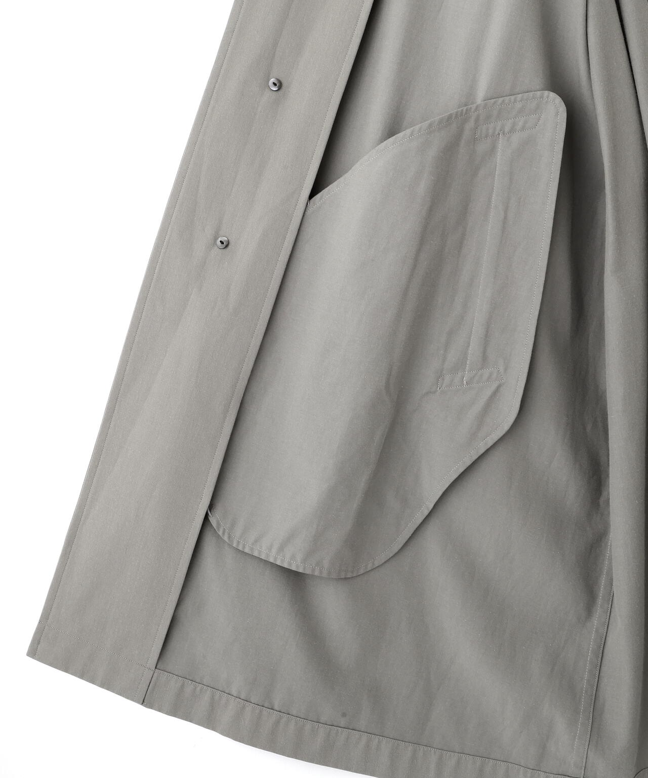 YLEVE / COTTON BREND CHAMBRAY COAT