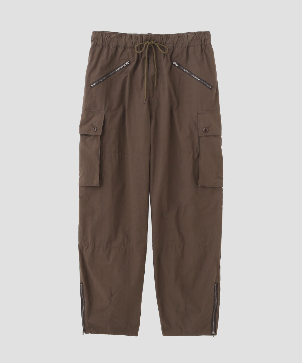 YLEVE / HIGH DENSITY TYPEWRITER COTTON CARGO PANTS