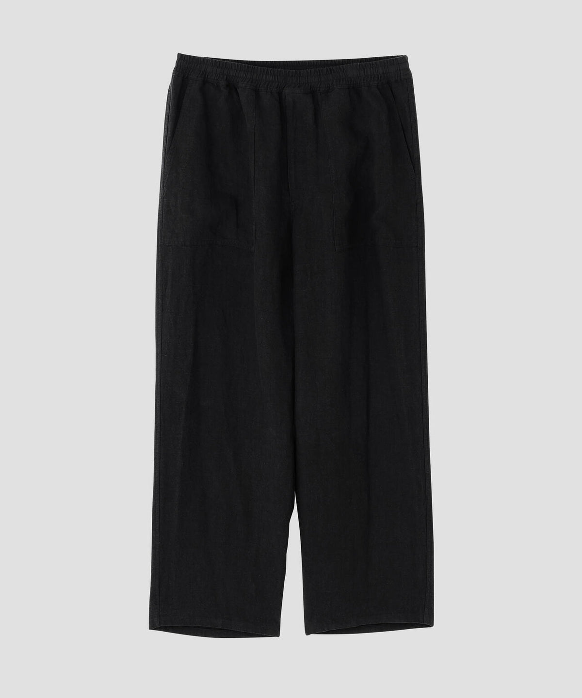 YLEVE / LINEN CANVAS EAZY PANTS