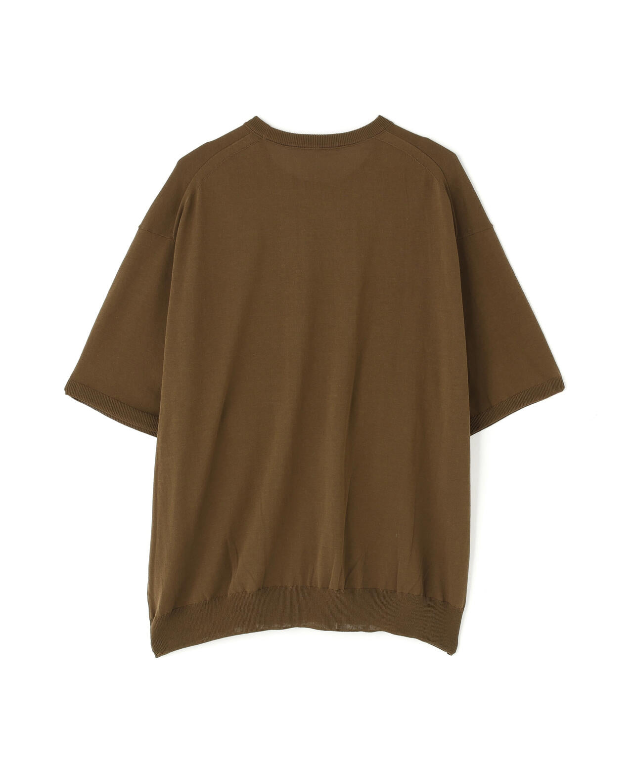 YLEVE / ICE COTTON PULL OVER KNIT