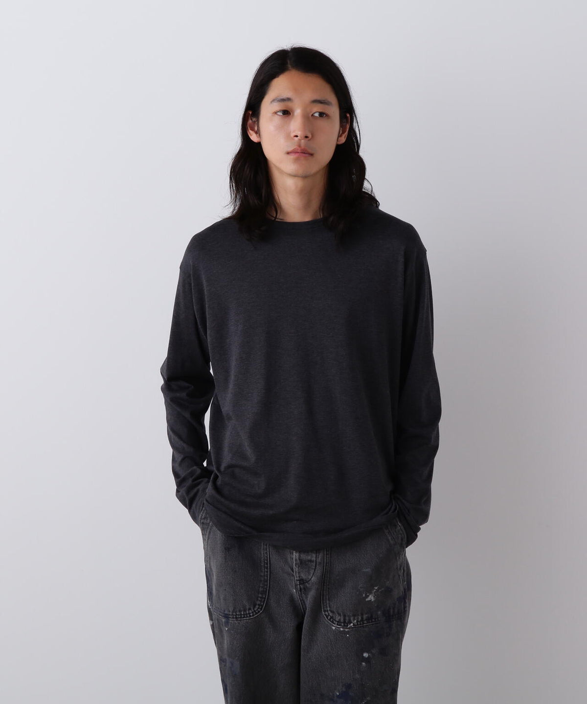 YLEVE / ELS GV COTTON LONG SLEEVE T-SHIRT