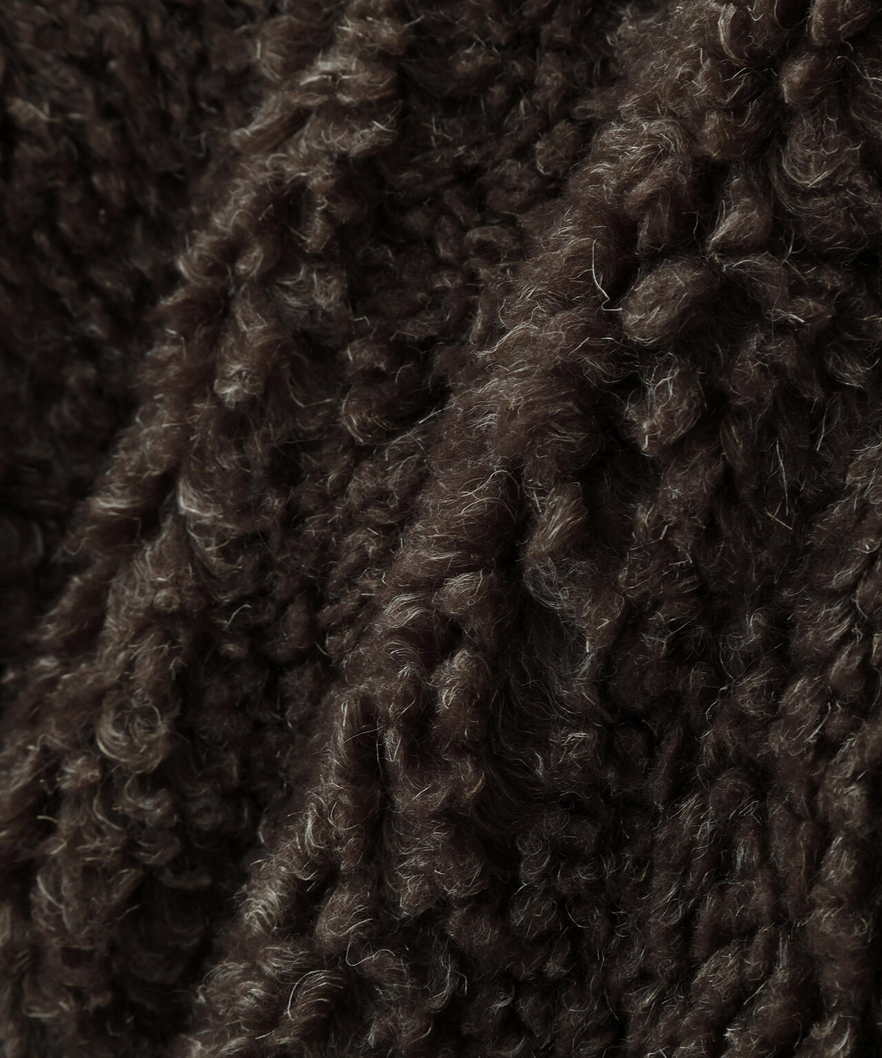 YLEVE / LINEN RAMIE POLYESTER BOA BLOUSON