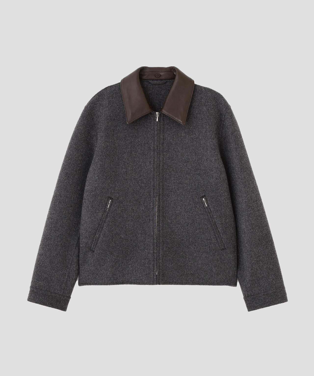 YLEVE / [UNISEX] SUPER 100's WOOL DOUBLE CLOTH BLOUSON