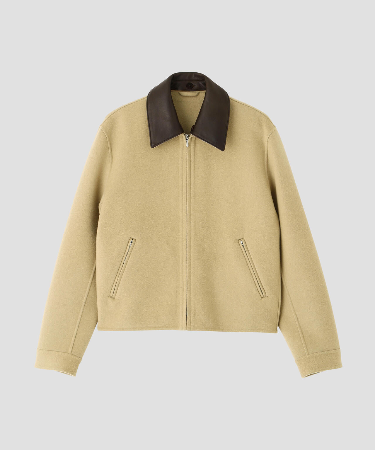 YLEVE / [UNISEX] SUPER 100's WOOL DOUBLE CLOTH BLOUSON