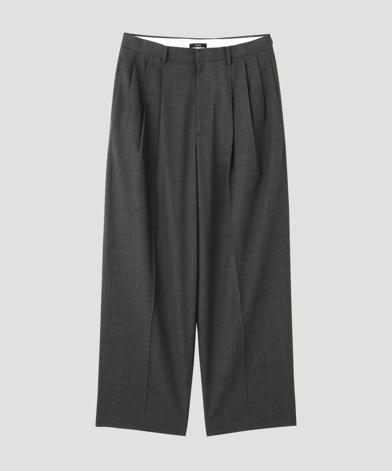 YLEVE / SUPER140's WOOL TROPICAL TROUSERS
