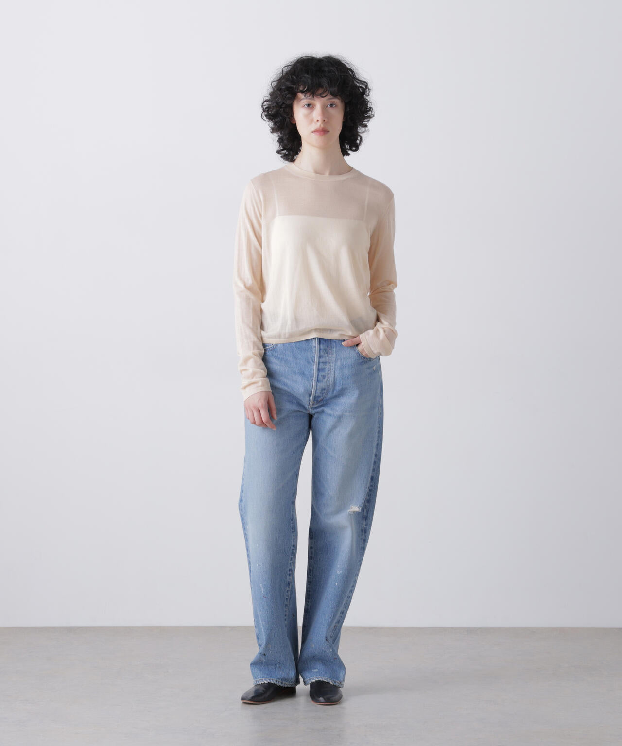 172cm B:75 W:60 H:90 着用サイズ：1