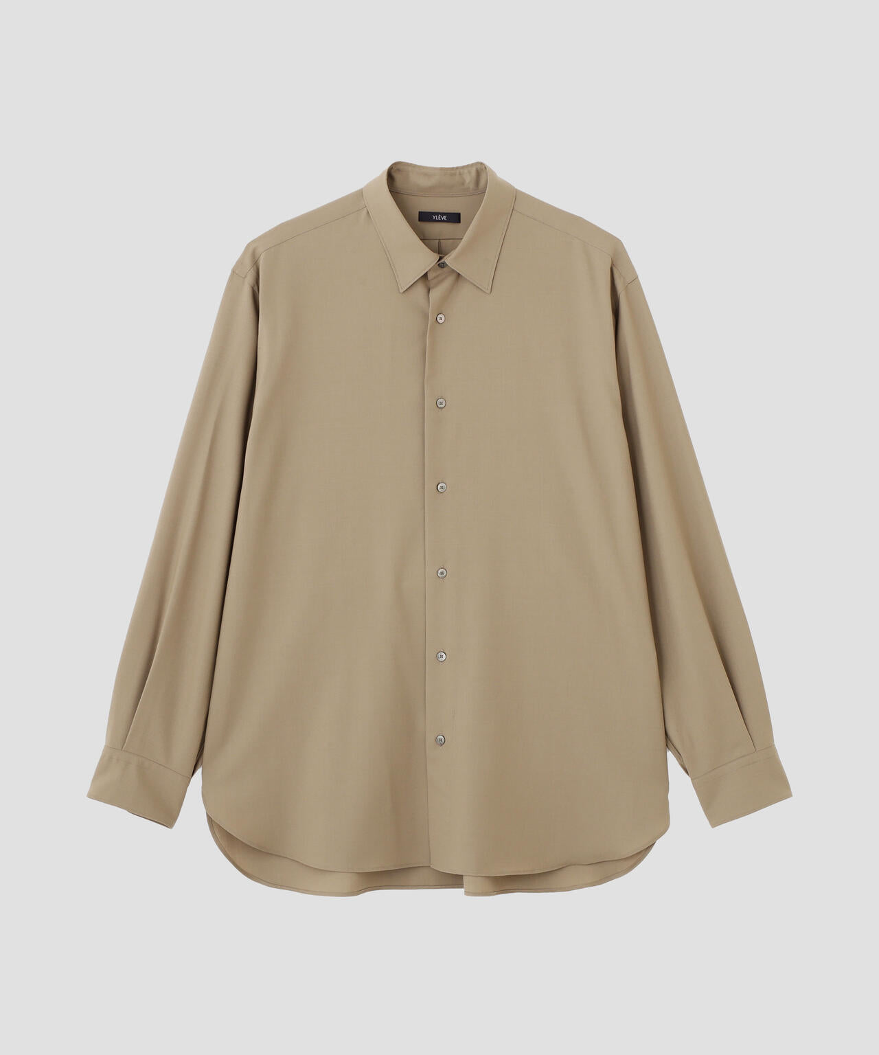 YLEVE / SUPER140's WOOL TROPICAL SHIRT