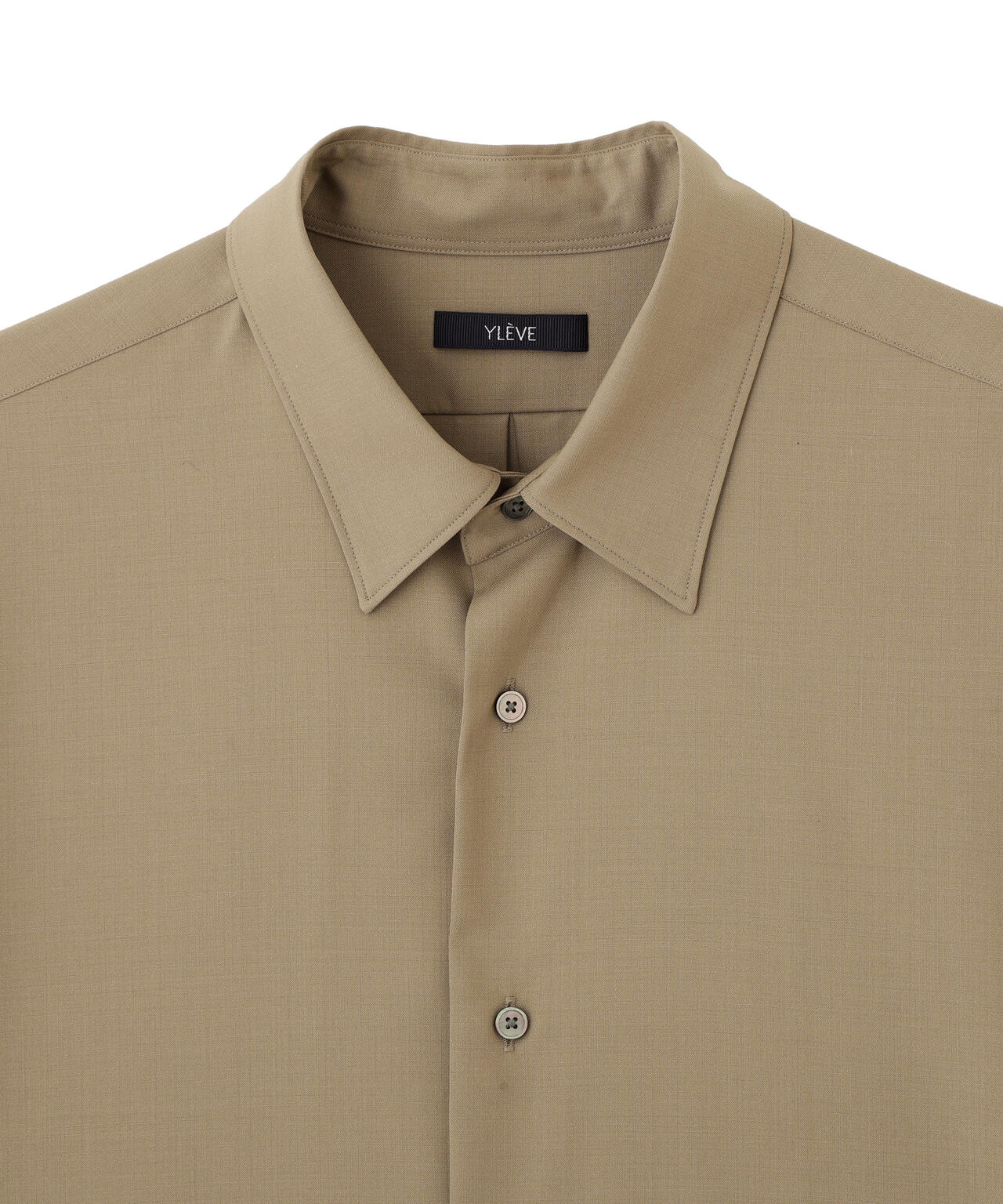 YLEVE / SUPER140's WOOL TROPICAL SHIRT