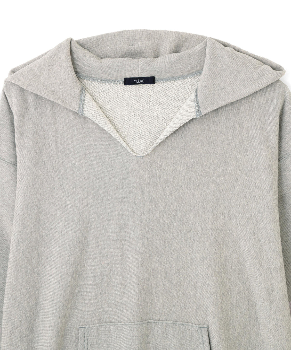 YLEVE / SUN-FADED COTTON SWEAT HOODIE