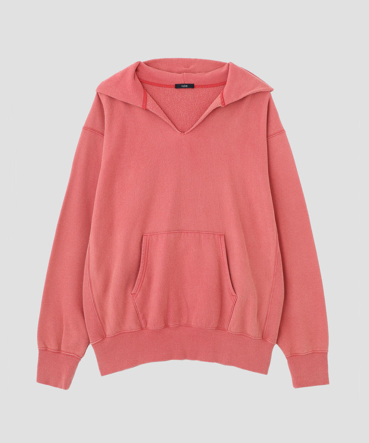 YLEVE / SUN-FADED COTTON SWEAT HOODIE