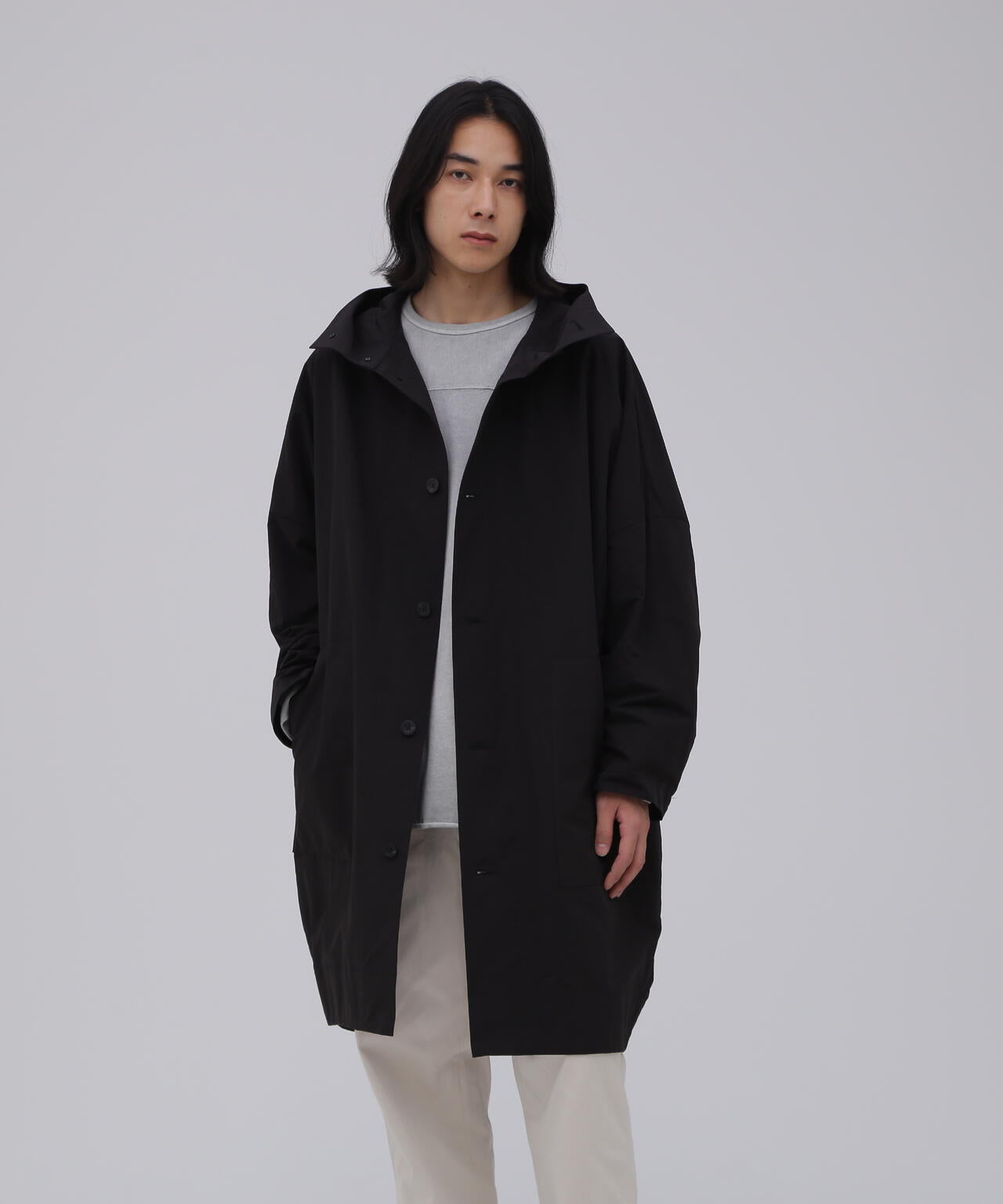 THE LIBRARY / [UNISEX] N/P WEATHER COAT