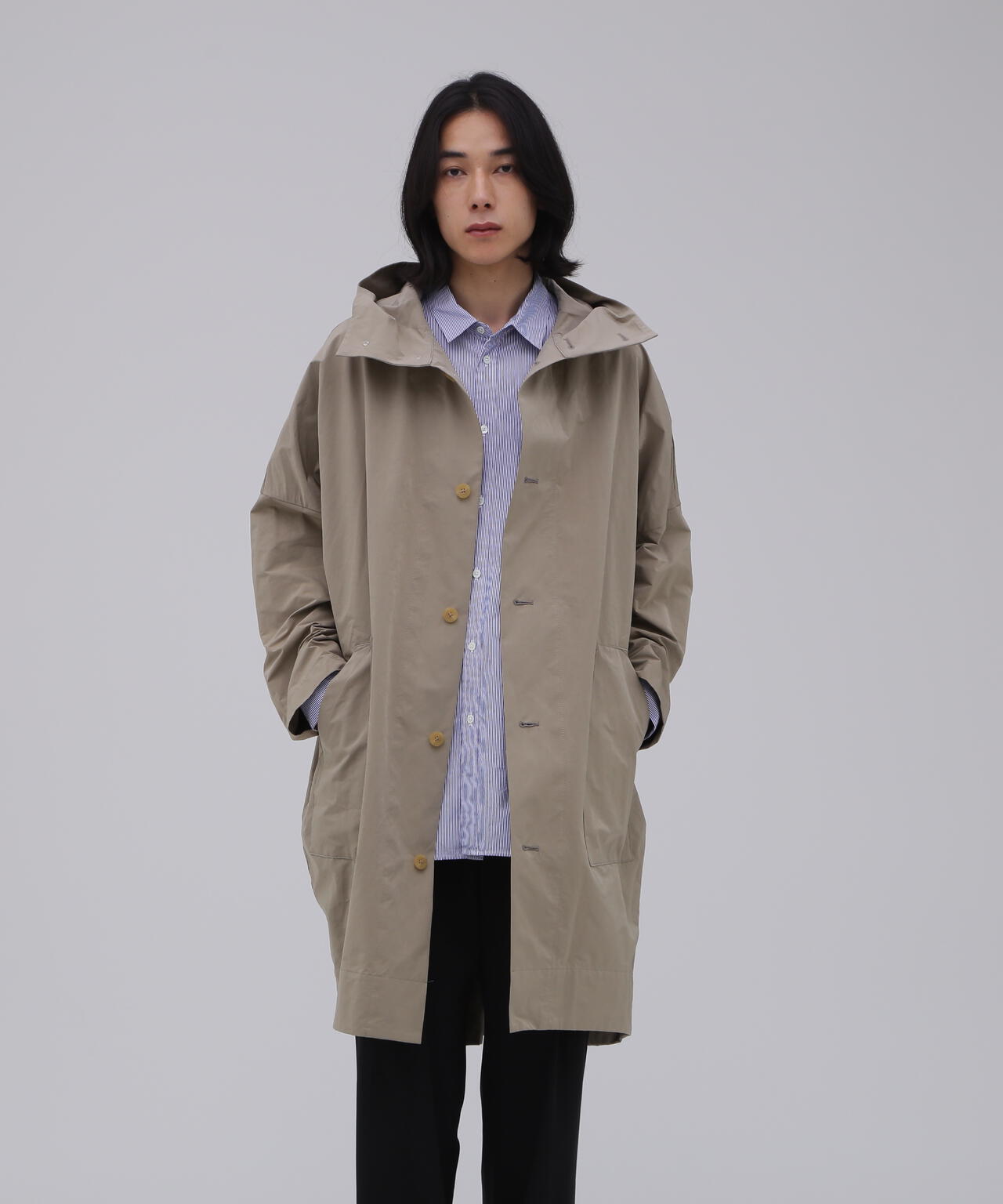 THE LIBRARY / [UNISEX] N/P WEATHER COAT