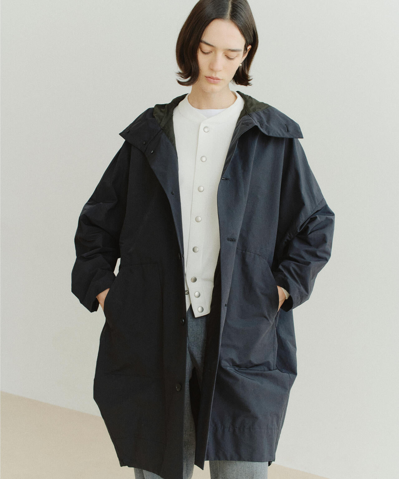 THE LIBRARY / [UNISEX] N/P WEATHER COAT