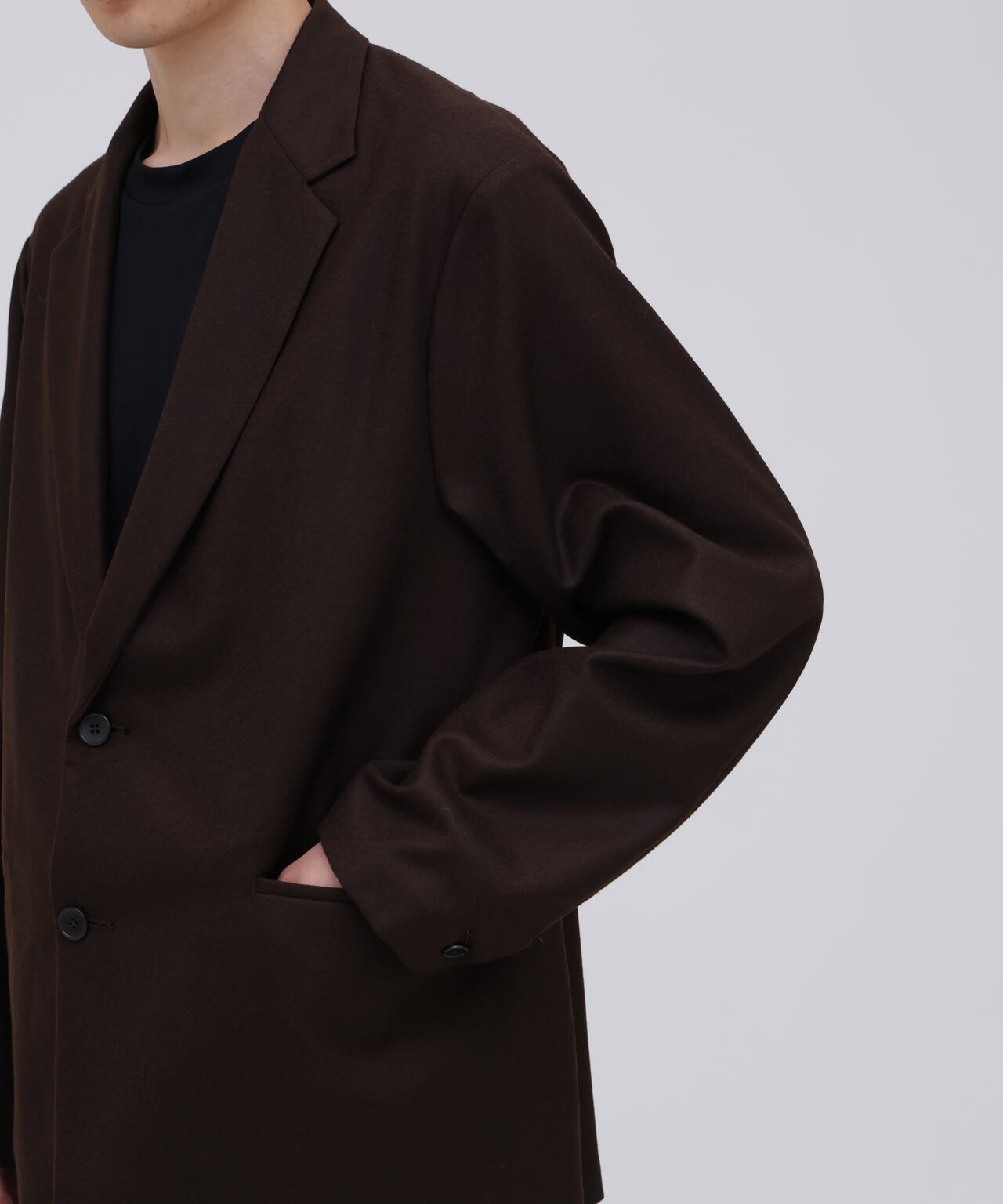 THE LIBRARY / [UNISEX] WOOL FLANNEL JACKET